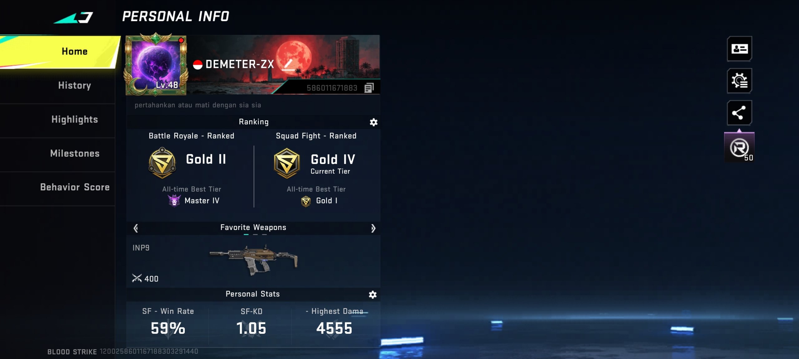 BLOOD STRIKE CLEAN ACCOUNT — image 2