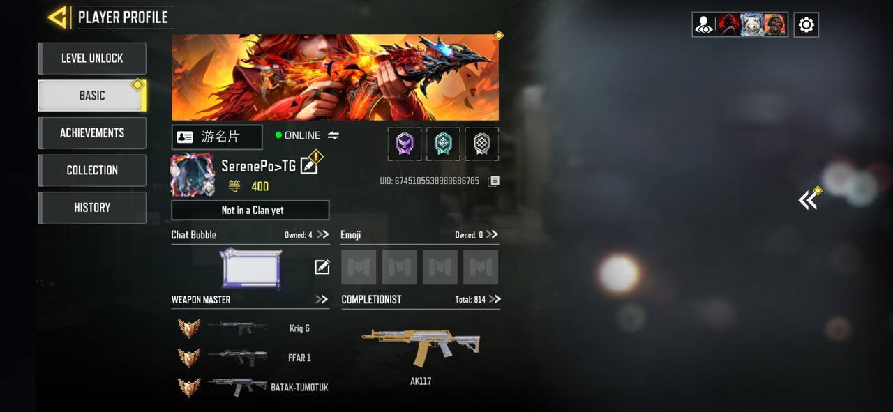 CODM CLEAN ACCOUNT — image 2